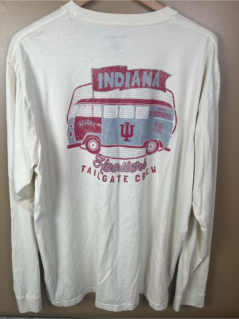 Champion Indiana University IU Hoosiers Long Sleeve Tee 2XL